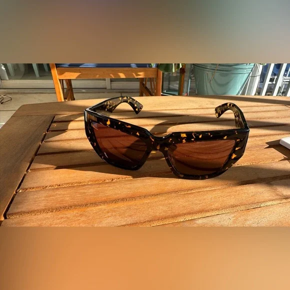 Karen Walker Wrap God Tortoise Sunglasses  display picture 2
